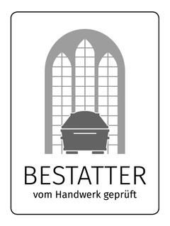 Siegel: Bestatter vom Handwerk geprüft